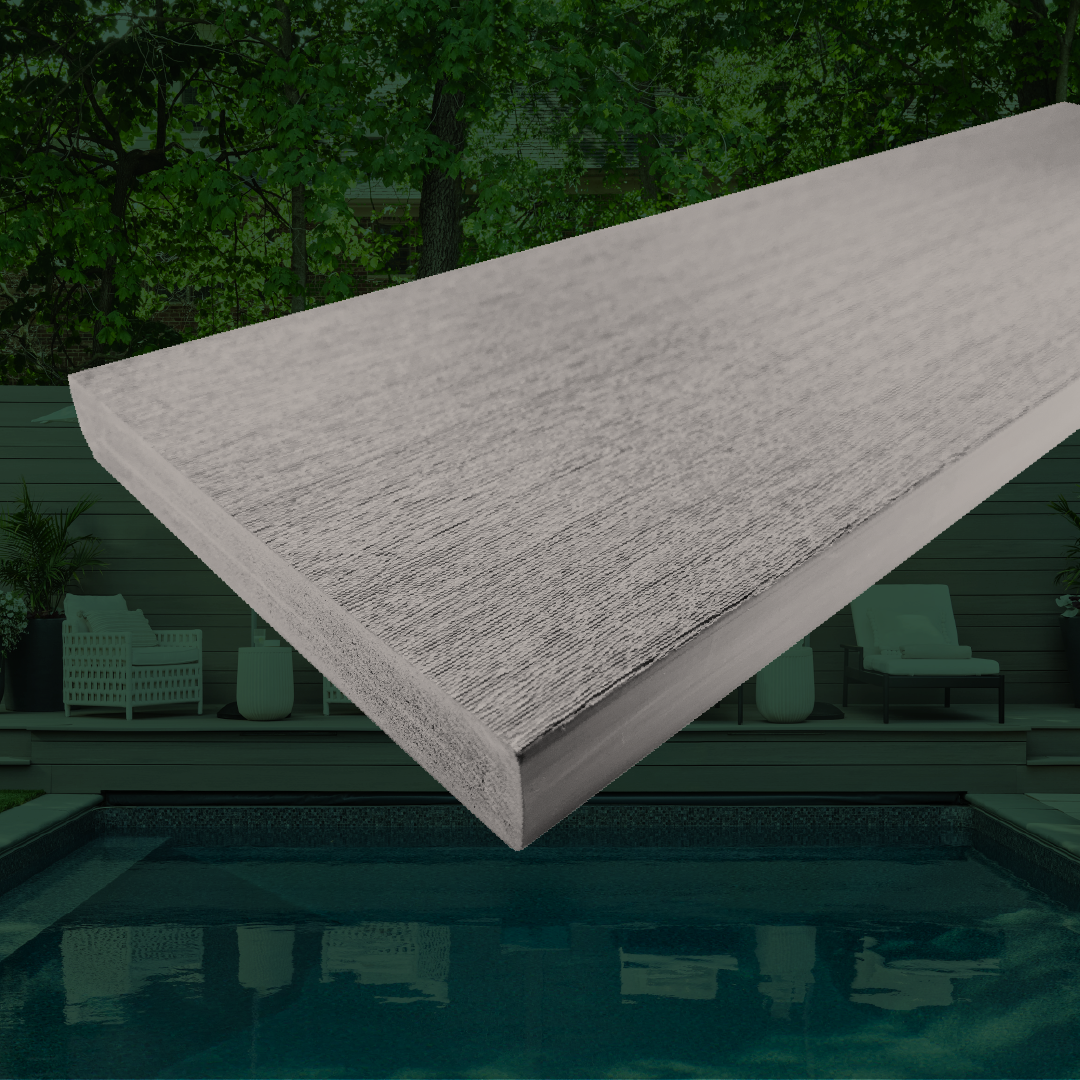 Elements Deck Board - Square Shouldered - 25 X 184 X 4880 (mm) - Coastline