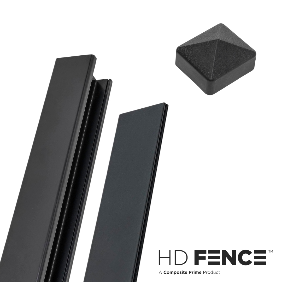 HD Fence End Post Kit