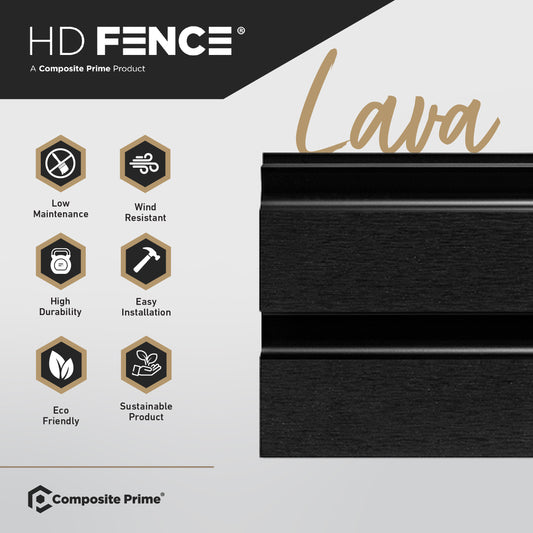 HD Fence Panel Kit - Lava