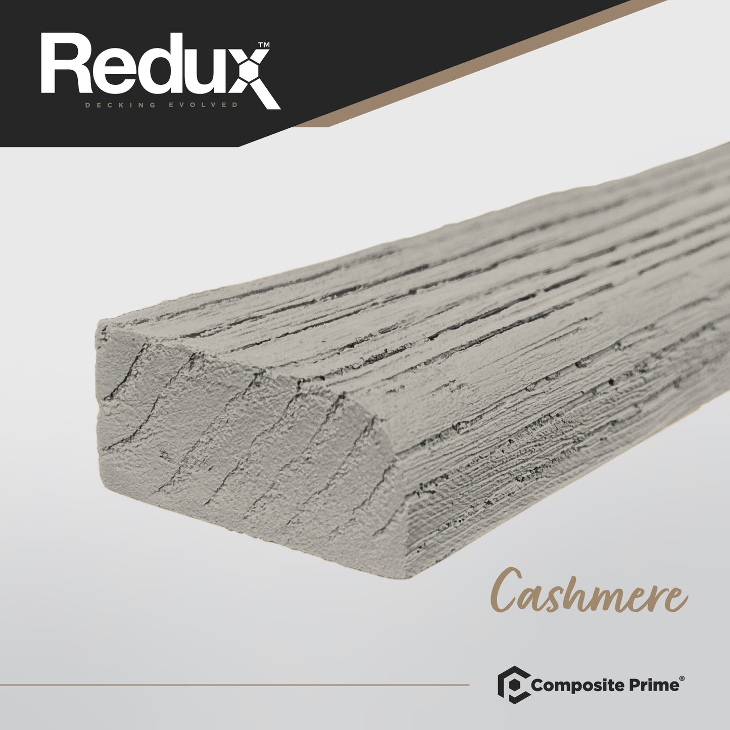 Redux Cashmere Flexible Bullnose - 22x50x3600 (mm)