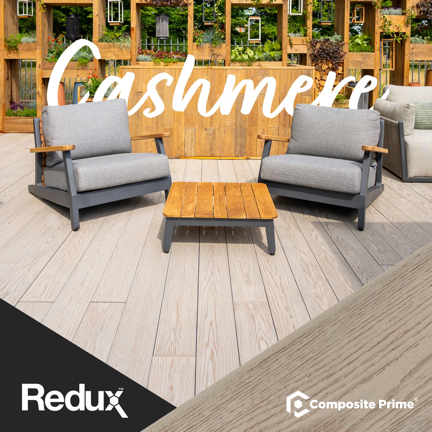 Redux Cashmere Deckboard - 22x176x3600 (mm)