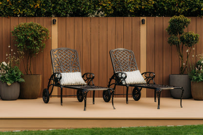 Elements Deck Board - Square Shouldered - 25 X 140 X 4880 (mm) - Weathered Teak