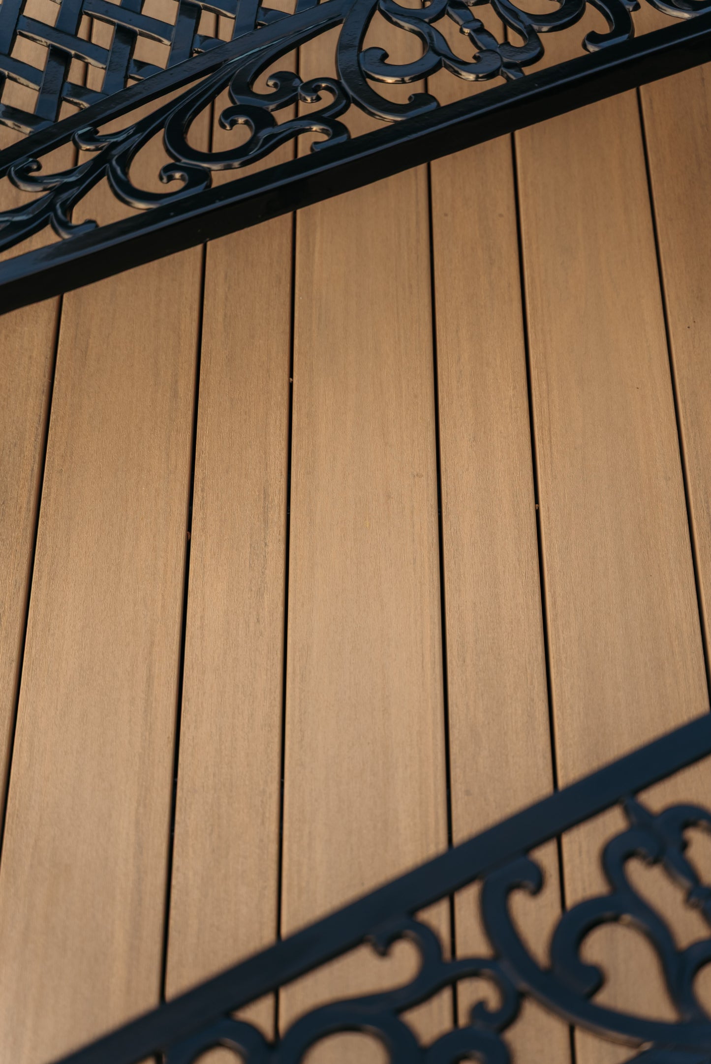 Elements Deck Board - Square Shouldered - 25 X 140 X 4880 (mm) - Weathered Teak