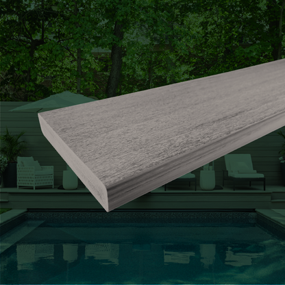 Elements Deck Board - Square Shouldered - 25 X 140 X 4880 (mm) - Coastline