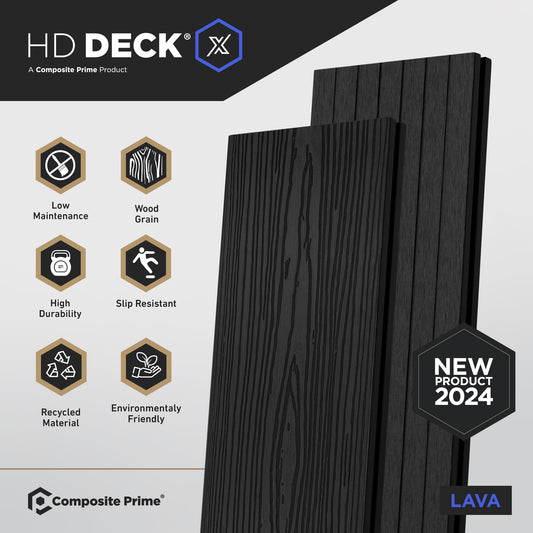 HD Deck X Lava Deckboard 23x138x3600(mm) FSC 100%