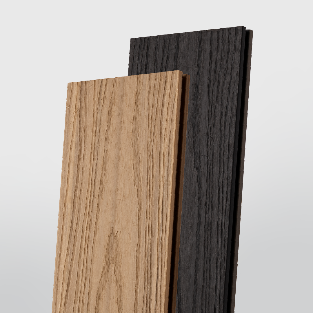 HD Deck Dual Natural Oak/Slate Deckboard 22.5x143x3600 (mm) FSC 100%