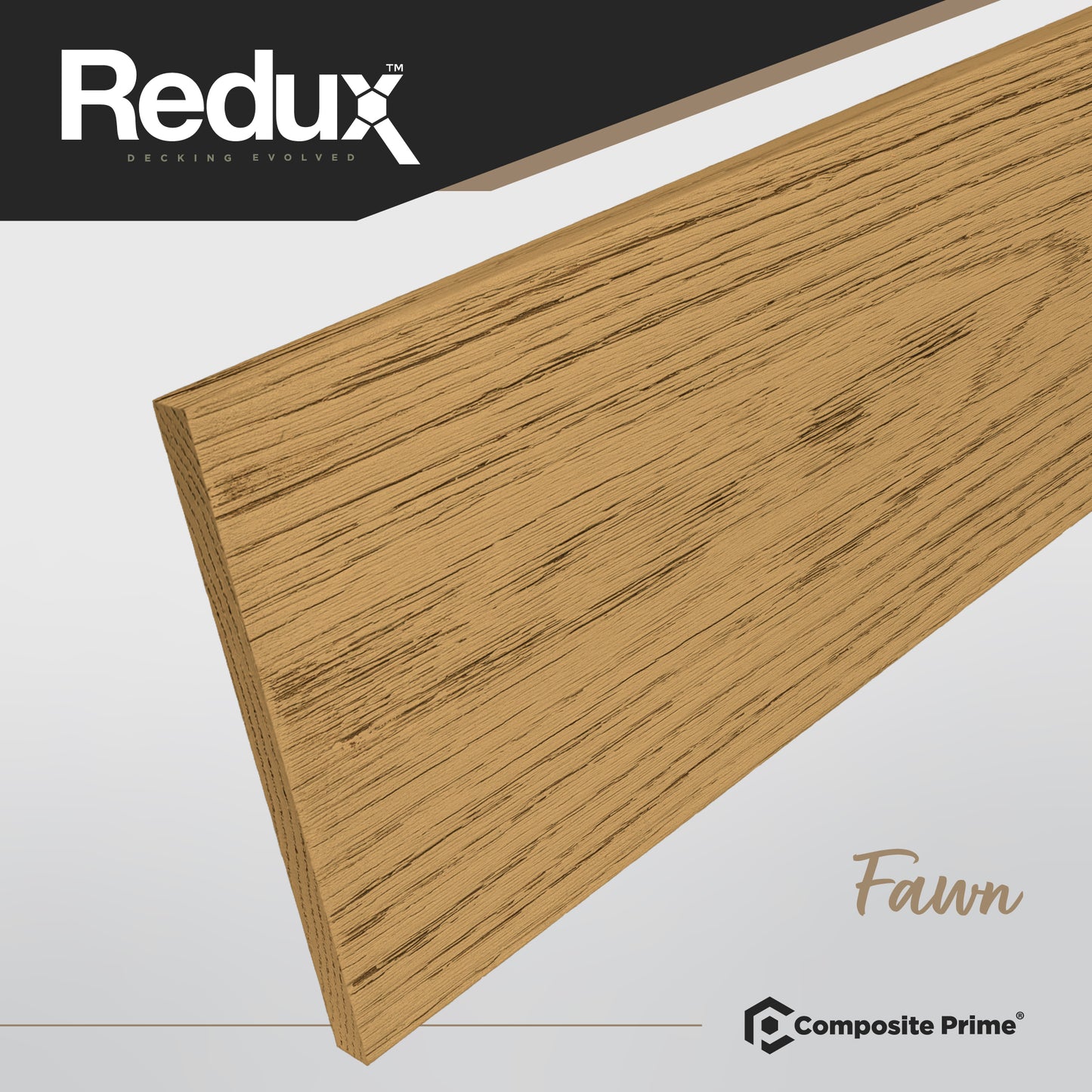 Redux Fawn Fascia Board - 16x187.5x3600 (mm)