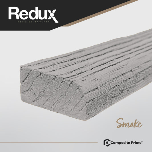 Redux Smoke Flexible Bullnose - 22x50x3600 (mm)