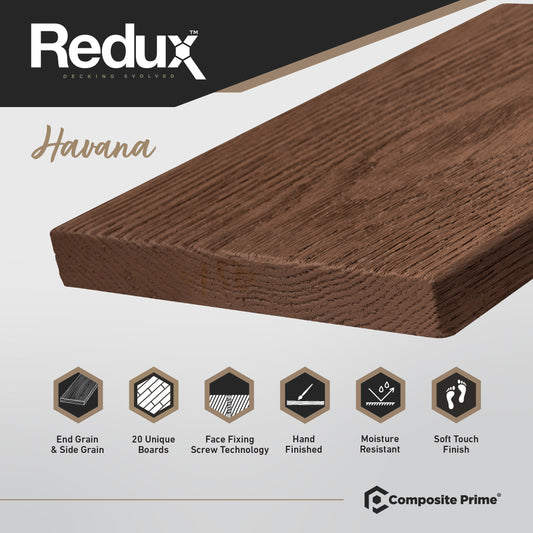 Redux Havana Deckboard - 22x176x3600 (mm)