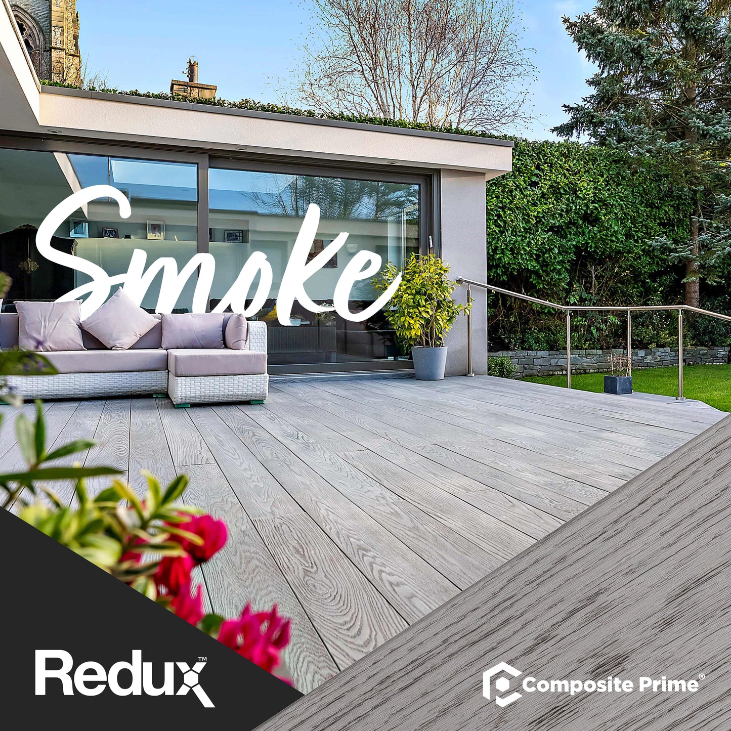Redux Smoke Deckboard - 22x176x3600 (mm)