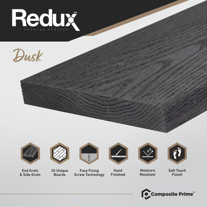 Redux Dusk Deckboard - 22x176x3600 (mm)