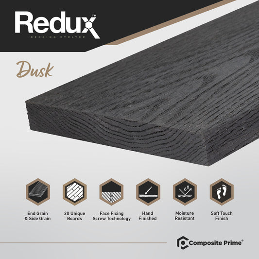 Redux Dusk Deckboard - 22x176x3600 (mm)